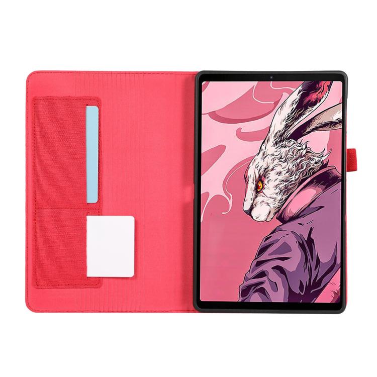 For Lenovo Legion Y700 Gen 4 2025 Fabric Texture Horizontal Flip Leather Tablet Case
