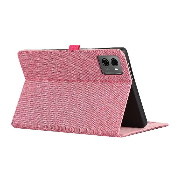 For Lenovo Legion Y700 Gen 4 2025 Fabric Texture Horizontal Flip Leather Tablet Case