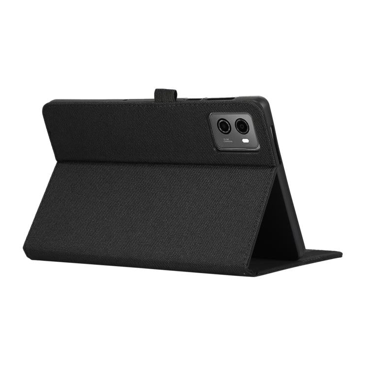 For Lenovo Legion Y700 Gen 4 2025 Fabric Texture Horizontal Flip Leather Tablet Case
