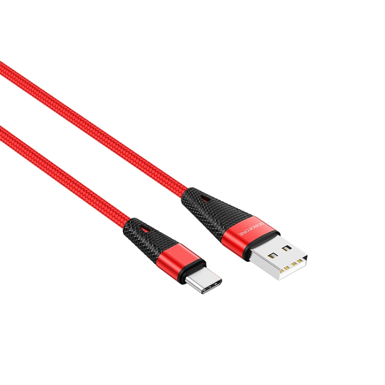 Borofone BU10 1.2m 3A Max Output USB to USB-C / Type-C  Pineapple Data Sync Charging Cable