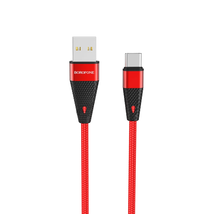Borofone BU10 1.2m 3A Max Output USB to USB-C / Type-C  Pineapple Data Sync Charging Cable