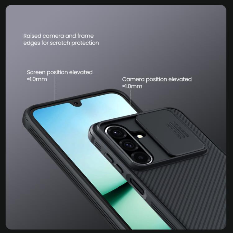 For Samsung Galaxy A26 5G NILLKIN CamShield Pro Magnetic PC Phone Case - Black