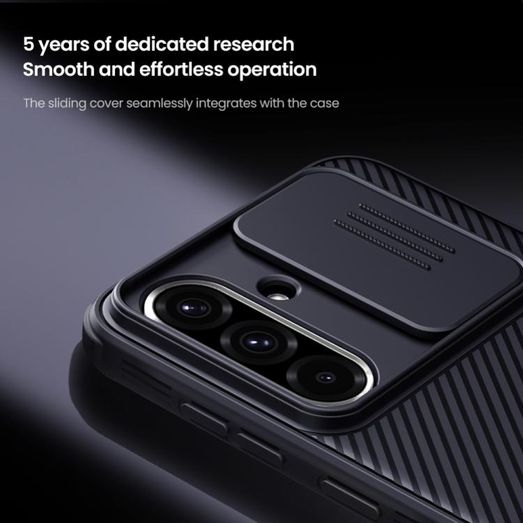 For Samsung Galaxy A36 5G NILLKIN CamShield Pro Magnetic PC Phone Case - Black