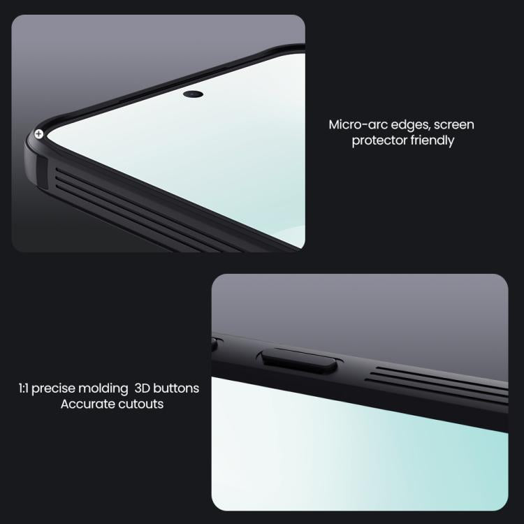 For Samsung Galaxy A57 5G NILLKIN CamShield Pro Magnetic PC Phone Case - Black