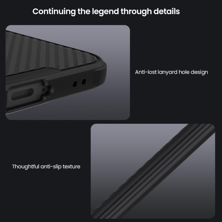 For Samsung Galaxy A57 5G NILLKIN CamShield Pro Magnetic PC Phone Case - Black