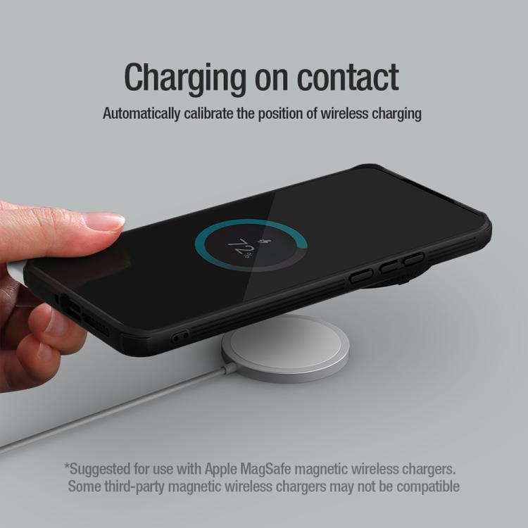 For Xiaomi 15 Ultra NILLKIN Black Mirror Prop CD Texture Mirror Precise Hole MagSafe Magnetic Phone Case