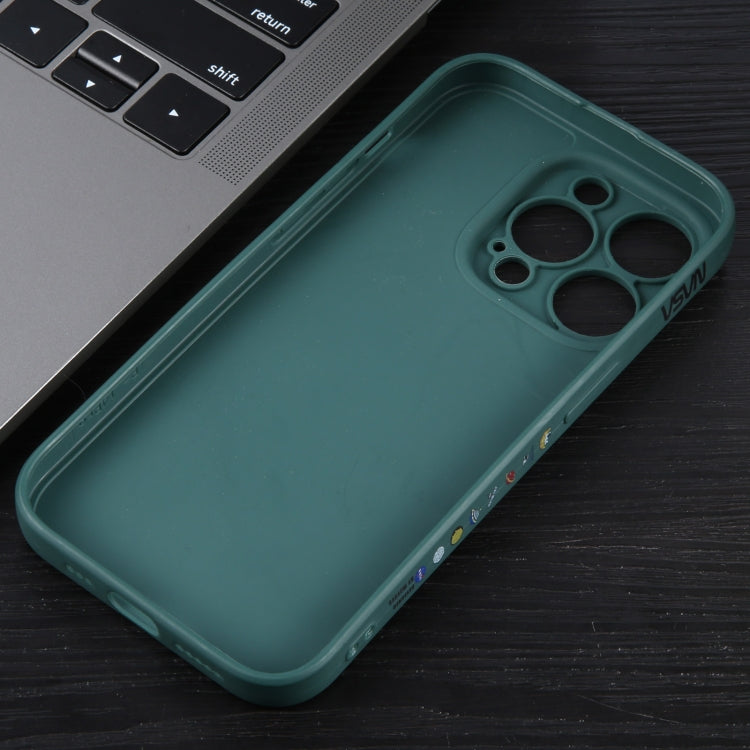 For iPhone 16 Plus Astronaut Pattern Silicone Straight Edge Phone Case
