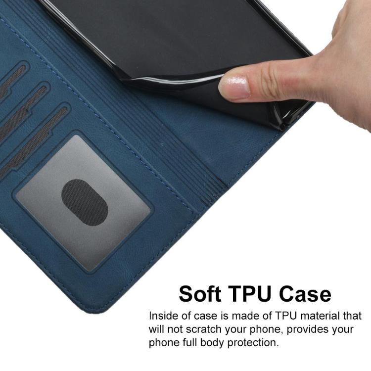 For Tecno Camon 50 Pro 4G Cubic Skin Feel Flip Leather Phone Case