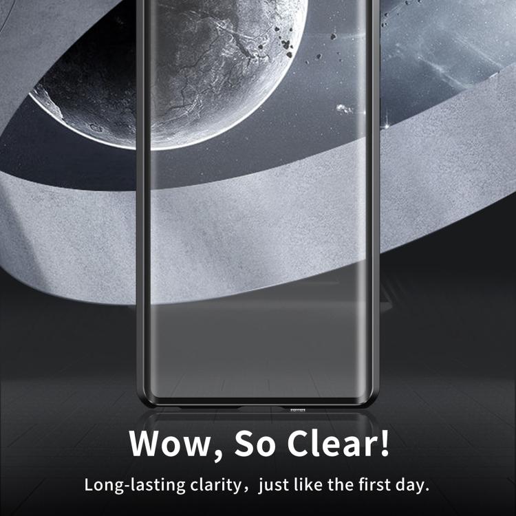 For Samsung Galaxy S25 Ultra 5G MagSafe Magnetic HD Frosted Tempered Glass Holder Phone Case