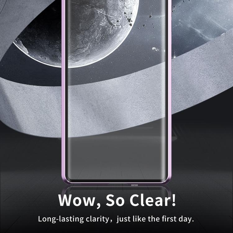 For Samsung Galaxy S25 Ultra 5G MagSafe Magnetic HD Frosted Tempered Glass Holder Phone Case