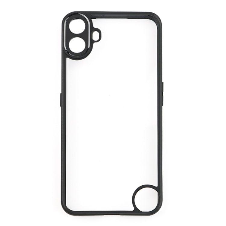 For Nothing CMF Phone 1 Frosted TPU + Transparent PC Phone Case - Transparent