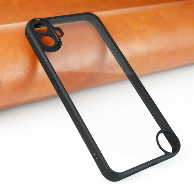 For Nothing CMF Phone 1 Frosted TPU + Transparent PC Phone Case - Transparent