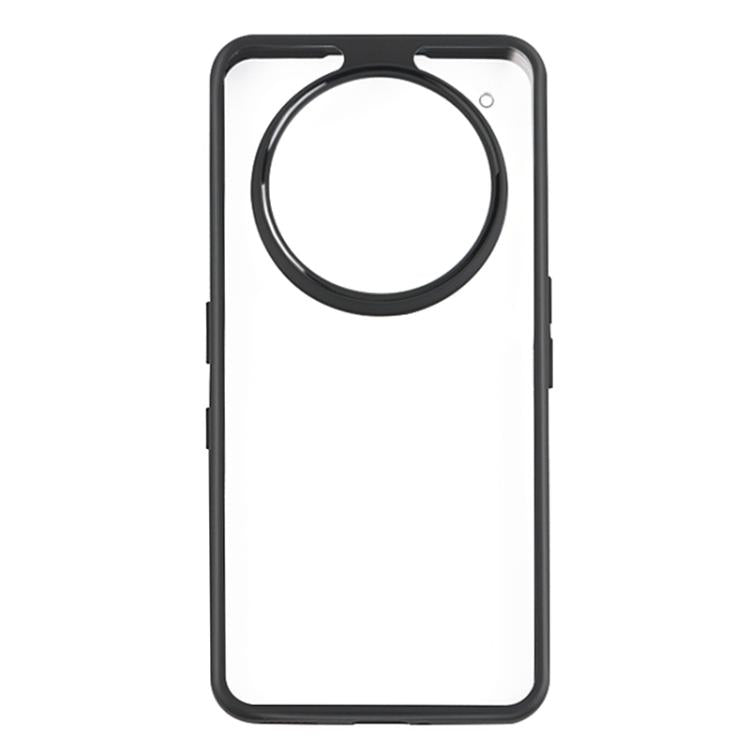 For Nothing Phone 3a Pro Frosted TPU + Transparent PC Phone Case - Transparent