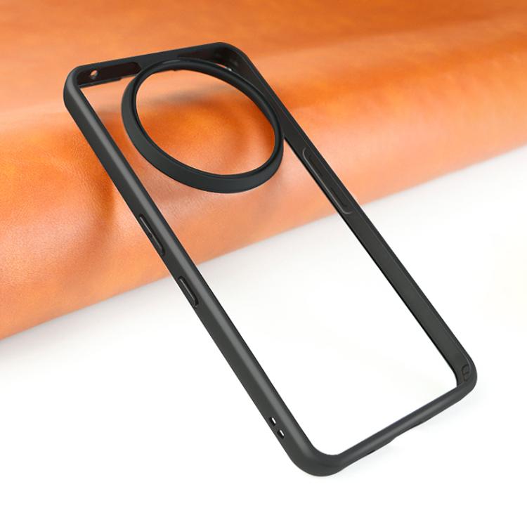 For Nothing Phone 3a Pro Frosted TPU + Transparent PC Phone Case - Transparent