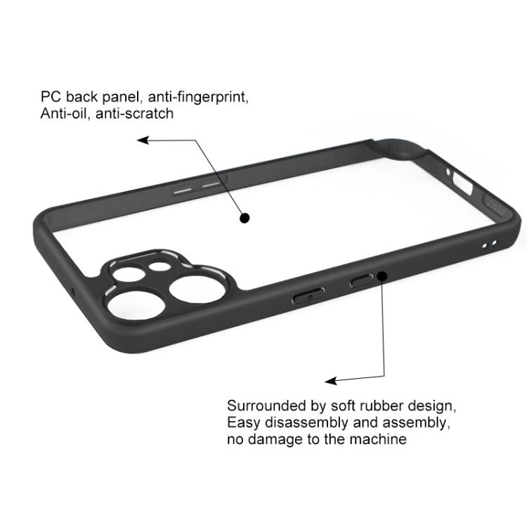 For Nothing CMF Phone 2 Pro Frosted TPU + Transparent PC Phone Case - Transparent