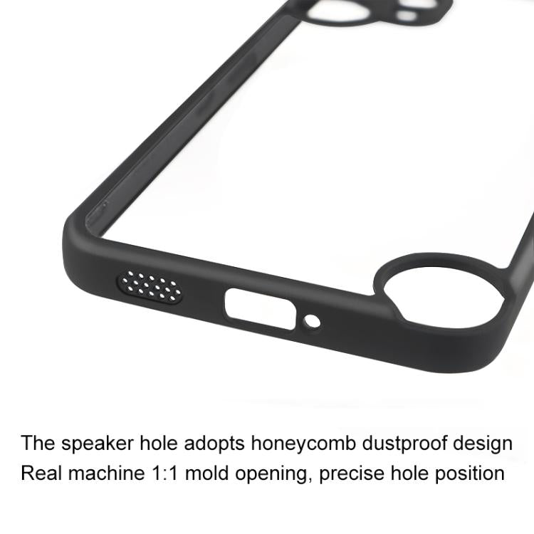 For Nothing CMF Phone 2 Pro Frosted TPU + Transparent PC Phone Case - Transparent