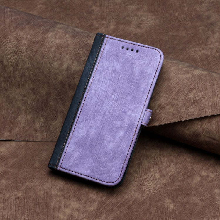 For Tecno Camon 30 Pro Side Buckle Double Fold Hand Strap Leather Phone Case