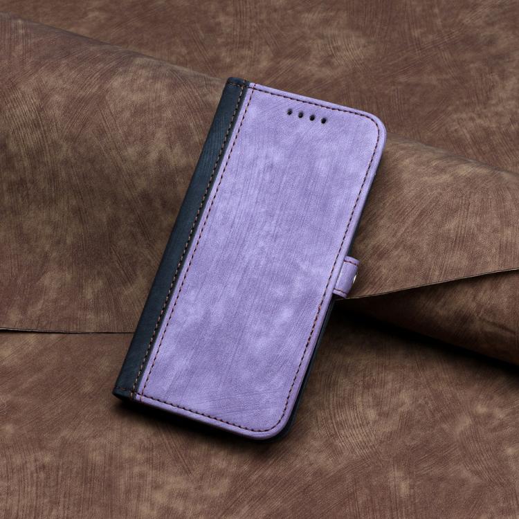 For Tecno Camon 40 Pro 4G Side Buckle Double Fold Hand Strap Leather Phone Case