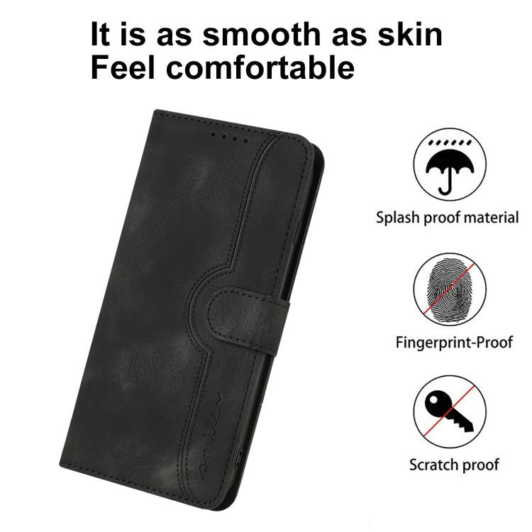 For Tecno Spark Go 3 / Pop 20 4G Heart Pattern Skin Feel Leather Phone Case