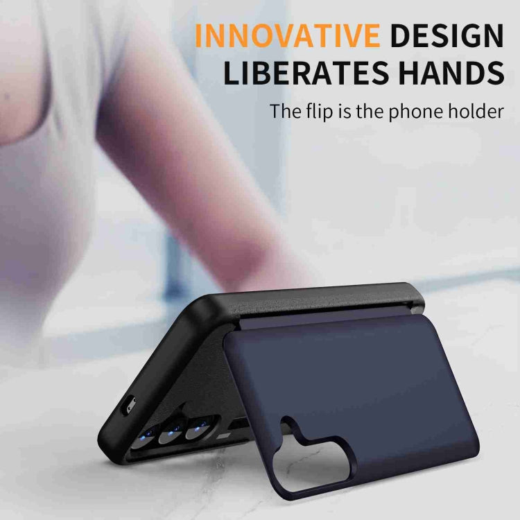 For Samsung Galaxy S21 5G 3 in 1 Flip Holder Phone Case