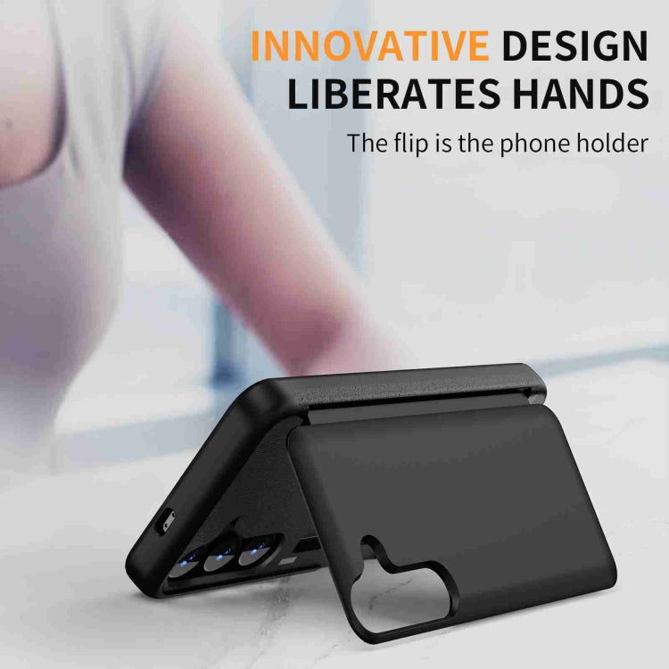 For Samsung Galaxy S21 5G 3 in 1 Flip Holder Phone Case