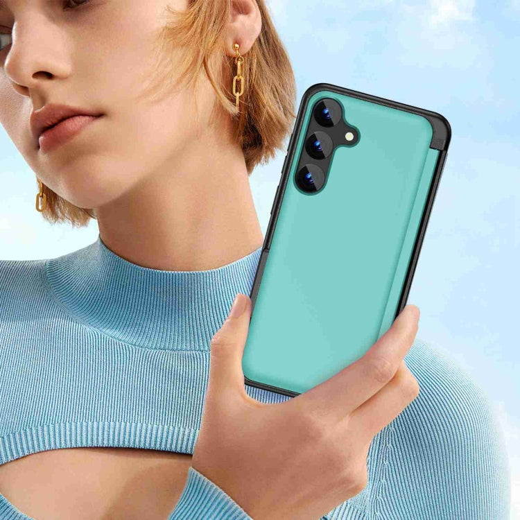 For Samsung Galaxy S21 5G 3 in 1 Flip Holder Phone Case