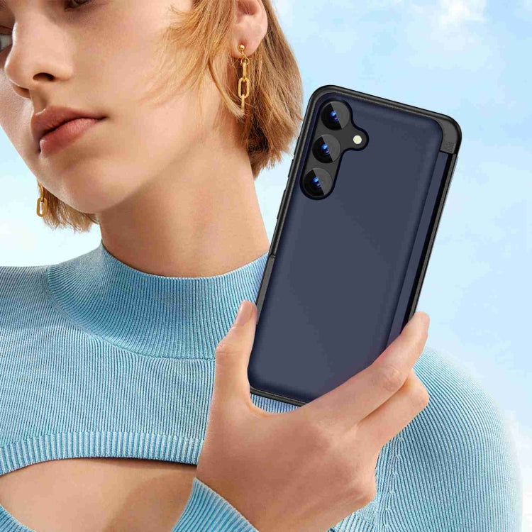 For Samsung Galaxy S22 5G 3 in 1 Flip Holder Phone Case