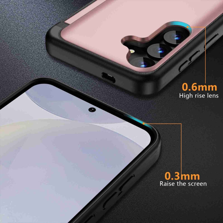 For Samsung Galaxy S22 5G 3 in 1 Flip Holder Phone Case