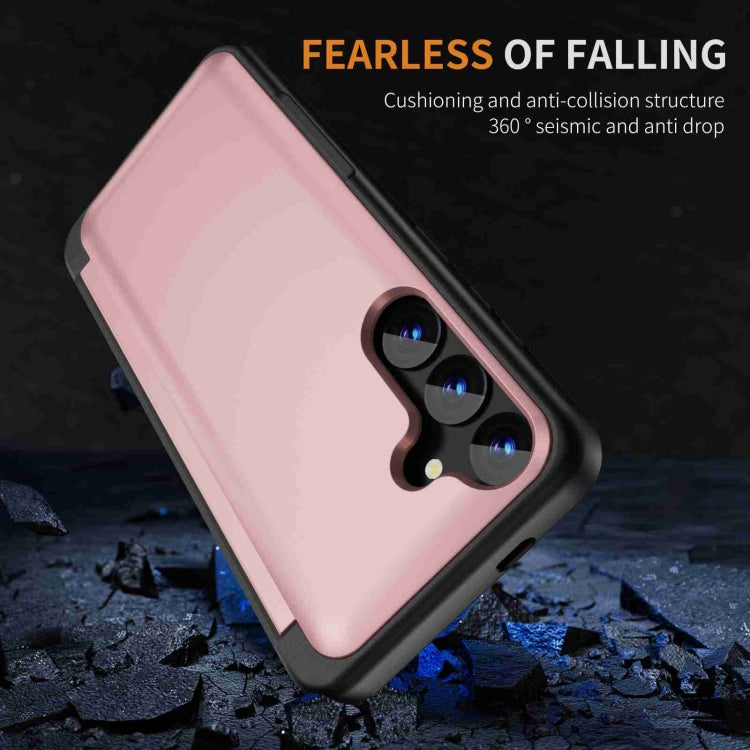 For Samsung Galaxy S22 5G 3 in 1 Flip Holder Phone Case