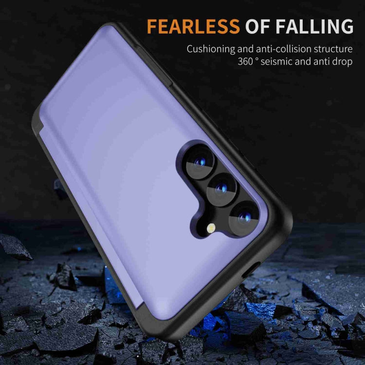 For Samsung Galaxy S22 5G 3 in 1 Flip Holder Phone Case