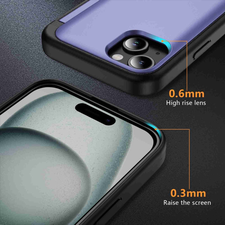 For iPhone 14 Plus 3 in 1 Flip Holder Phone Case