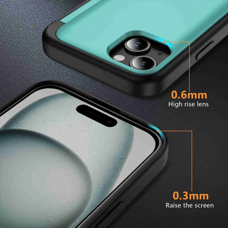 For iPhone 14 Plus 3 in 1 Flip Holder Phone Case