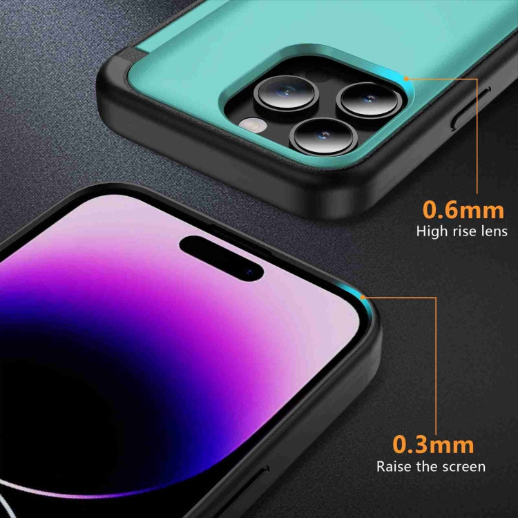 For iPhone 15 Pro 3 in 1 Flip Holder Phone Case
