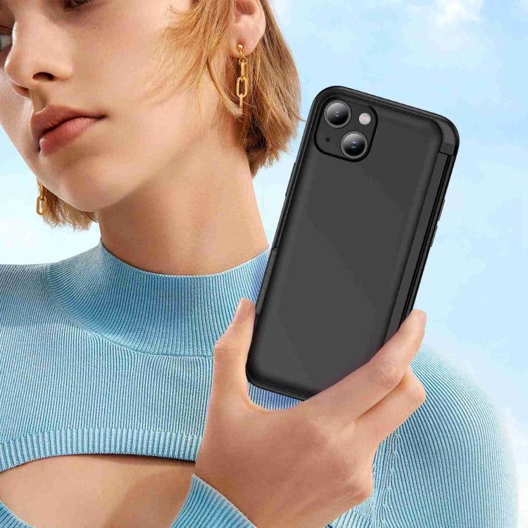 For iPhone 14 / 13 3 in 1 Flip Holder Phone Case