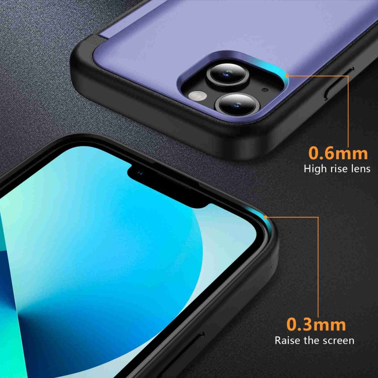 For iPhone 14 / 13 3 in 1 Flip Holder Phone Case