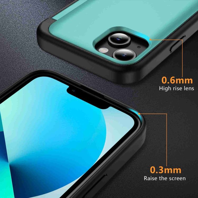For iPhone 14 / 13 3 in 1 Flip Holder Phone Case