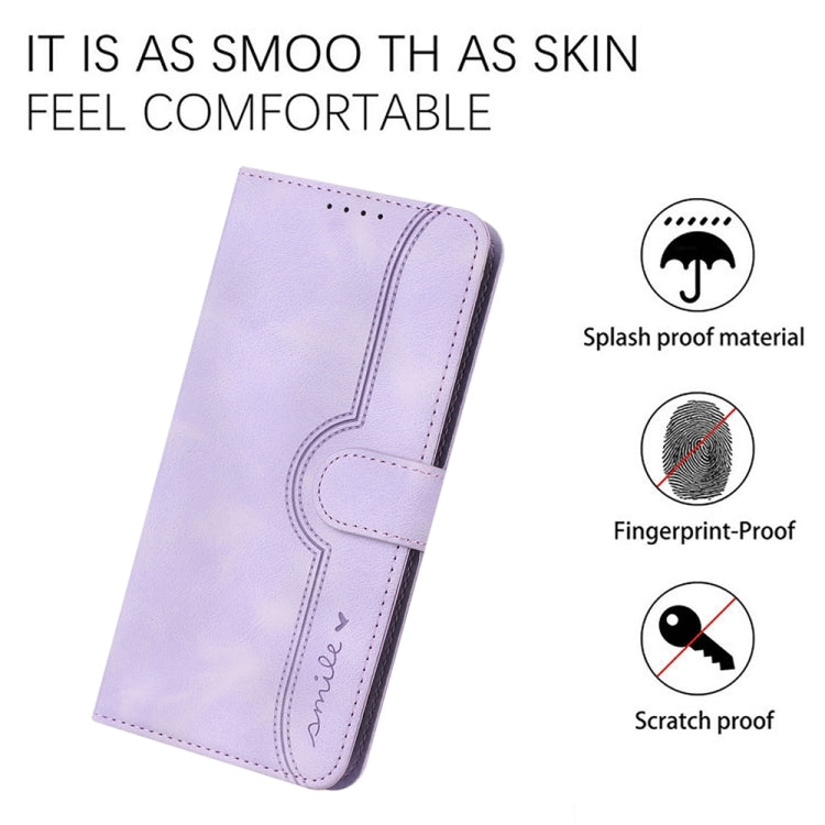 For Infinix Note 40 4G Heart Pattern Skin Feel Leather Phone Case