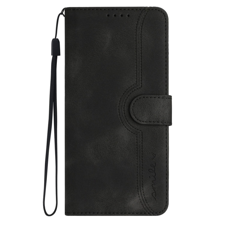 For Infinix Hot 50i / Smart 9 Heart Pattern Skin Feel Leather Phone Case