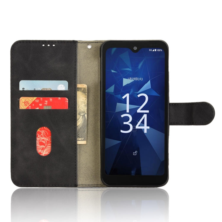 For Kyocera Digno SX4 Skin Feel Magnetic Flip Leather Phone Case