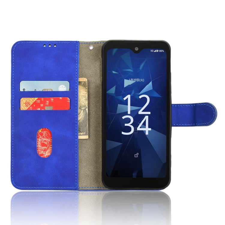 For Kyocera Digno SX4 Skin Feel Magnetic Flip Leather Phone Case