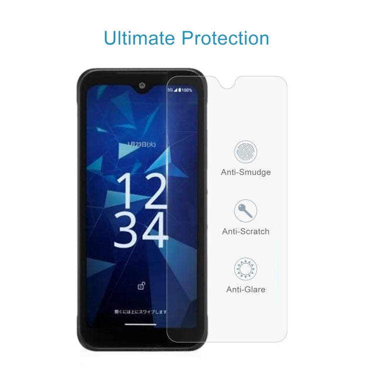 For Kyocera Digno SX4 10pcs 0.26mm 9H 2.5D Tempered Glass Film