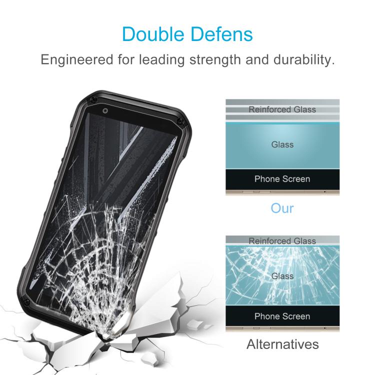 For Kyocera Torque G07 KYG06 50pcs 0.26mm 9H 2.5D Tempered Glass Film