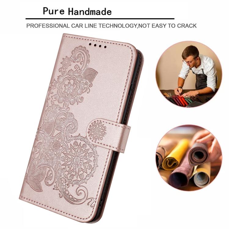 For Infinix GT 30 Pro Datura Flower Embossed Flip Leather Phone Case