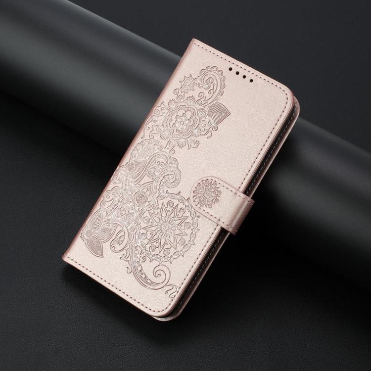 For Infinix Note Edge 5G Datura Flower Embossed Flip Leather Phone Case