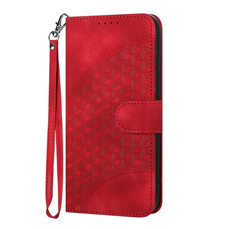 For Tecno Pova 4 Elephant Head Embossed Phone Leather Case with Lanyard