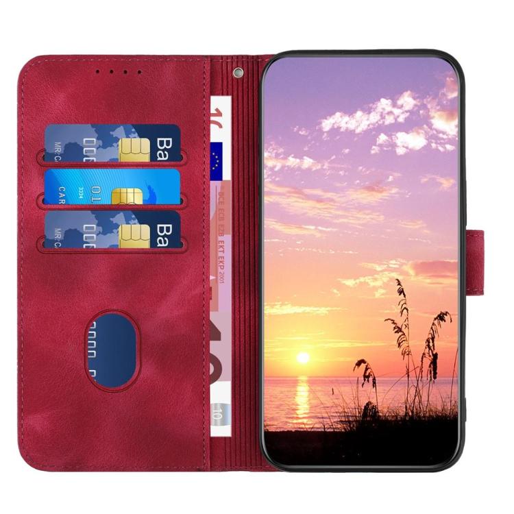 For Tecno Camon 50 4G Elephant Head Embossed Phone Leather Case with Lanyard