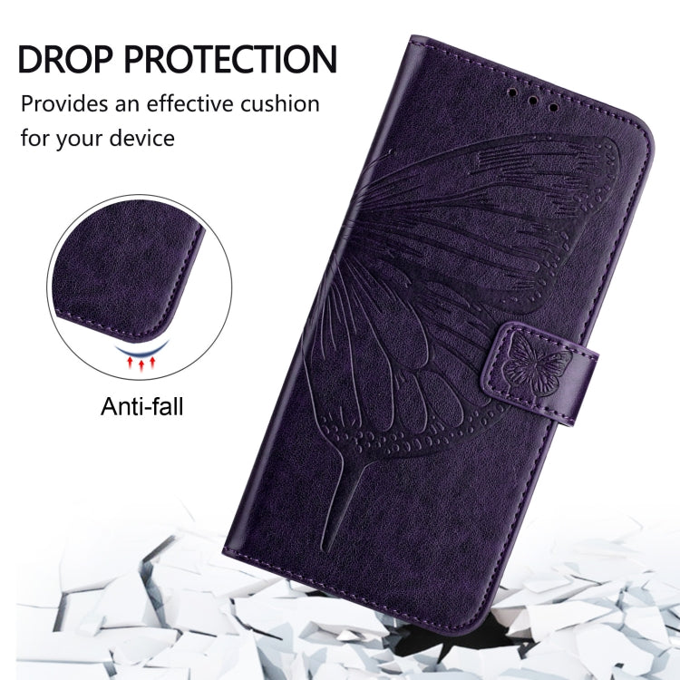 For OPPO Find X7 Embossed Butterfly Leather Phone Case