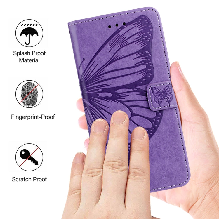 For OPPO Reno9 A JP Version Embossed Butterfly Leather Phone Case