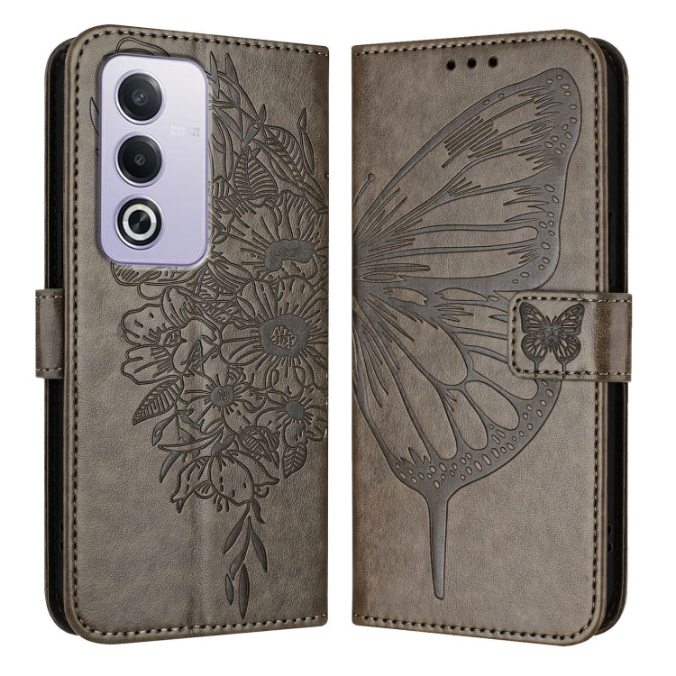 For OPPO A3 Pro 5G Global Embossed Butterfly Leather Phone Case