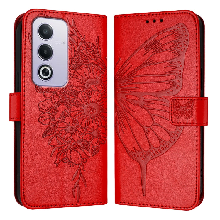 For OPPO A3 Pro 5G Global Embossed Butterfly Leather Phone Case